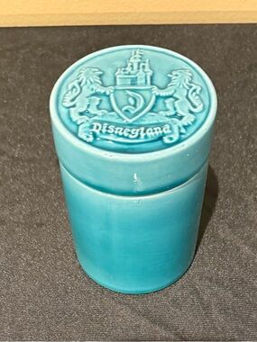 1950's Vintage Disneyland Ceramic Cigarette Holder / Container / Humidor